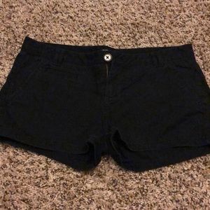 Express black shorts